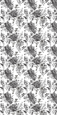 Roller blind for large window Drawn nature