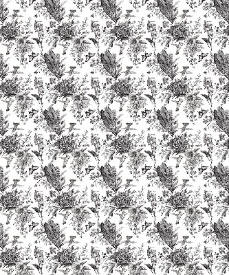 Roller blind for large window Drawn nature