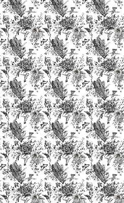 Roller blind for large window Drawn nature
