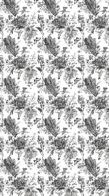 Roller blind for large window Drawn nature