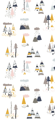 Fabric roller blind Seasons