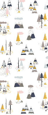 Fabric roller blind Seasons