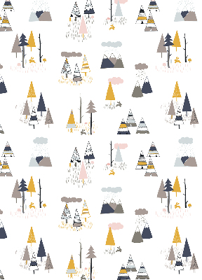 Fabric roller blind Seasons