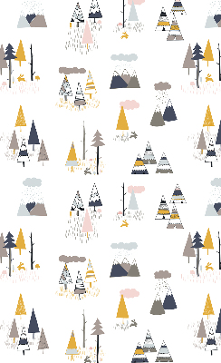 Fabric roller blind Seasons