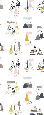 Fabric roller blind Seasons