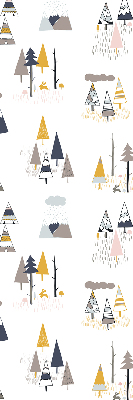 Fabric roller blind Seasons