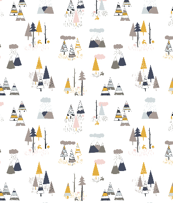 Fabric roller blind Seasons
