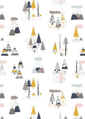 Fabric roller blind Seasons