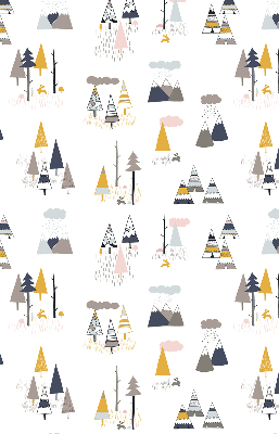 Fabric roller blind Seasons