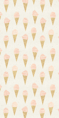 Roller blind for large window Ice-cream