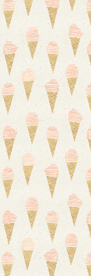 Roller blind for large window Ice-cream