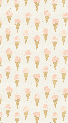 Roller blind for large window Ice-cream