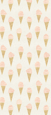 Roller blind for large window Ice-cream