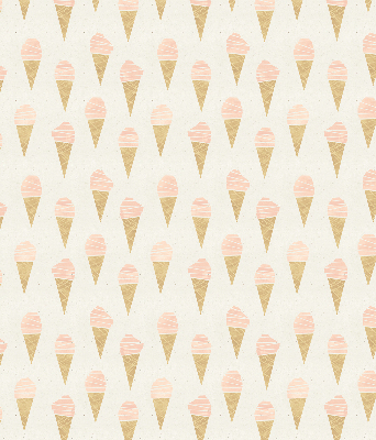 Roller blind for large window Ice-cream