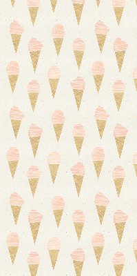 Roller blind for large window Ice-cream