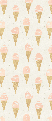 Roller blind for large window Ice-cream