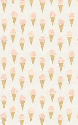 Roller blind for large window Ice-cream