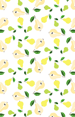 Roller blind for large window Pears