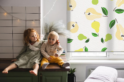 Roller blind for large window Pears