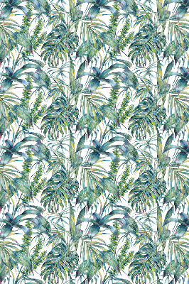 Fabric roller blind Tropical leaves