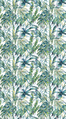 Fabric roller blind Tropical leaves