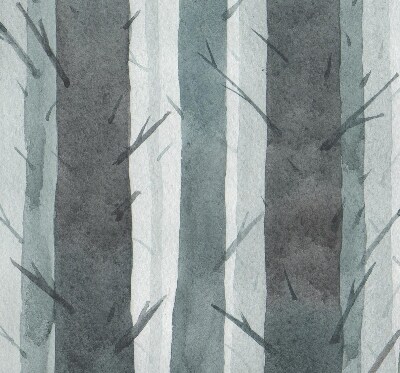 Modern roller blind Trees