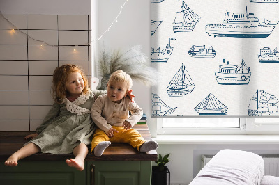Fabric roller blind Ships