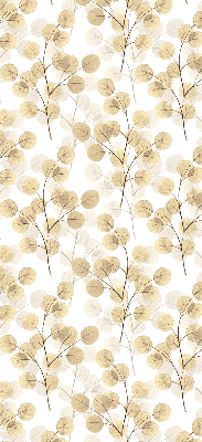 Modern roller blind Yellow branches