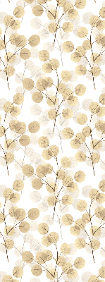 Modern roller blind Yellow branches