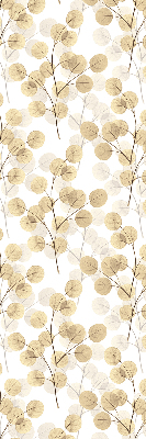 Modern roller blind Yellow branches