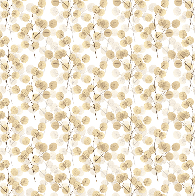Modern roller blind Yellow branches