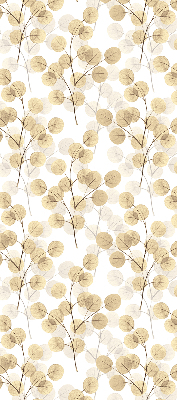 Modern roller blind Yellow branches