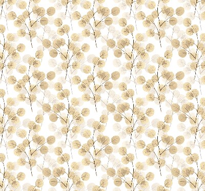 Modern roller blind Yellow branches