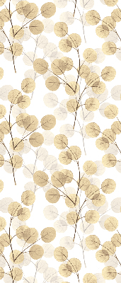Modern roller blind Yellow branches