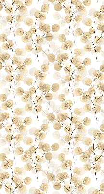 Modern roller blind Yellow branches