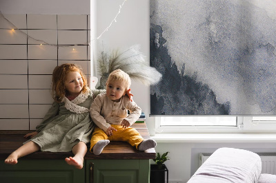 Modern roller blind Misty mountains