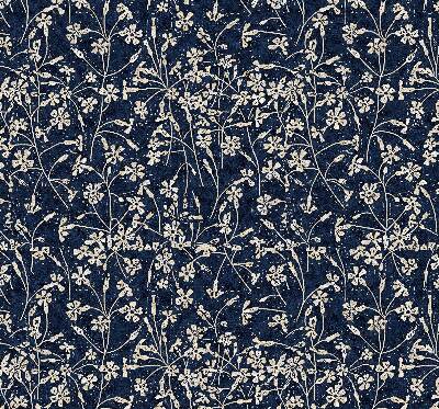Roller blind for large window Flowers