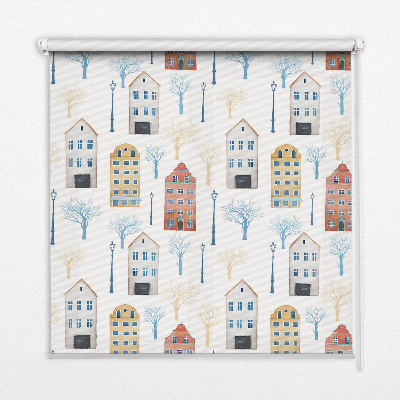 Roller blind for large window Blocks