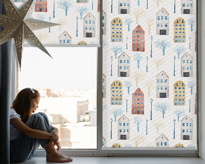 Roller blind for large window Blocks
