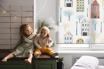 Roller blind for large window Blocks