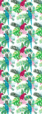 Roller blind for large window Parrots