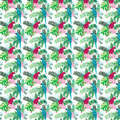 Roller blind for large window Parrots