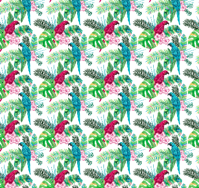 Roller blind for large window Parrots