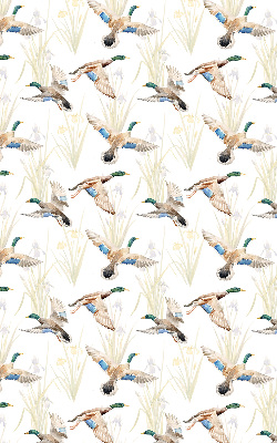 Fabric roller blind Flying ducks