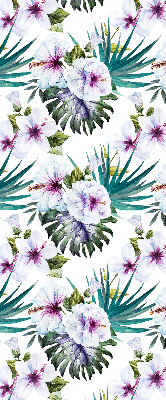 Fabric roller blind Flowers