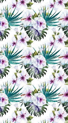 Fabric roller blind Flowers