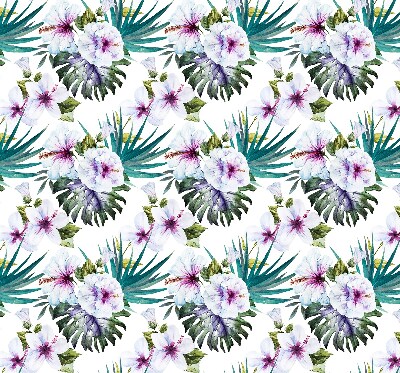 Fabric roller blind Flowers