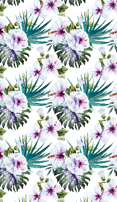 Fabric roller blind Flowers