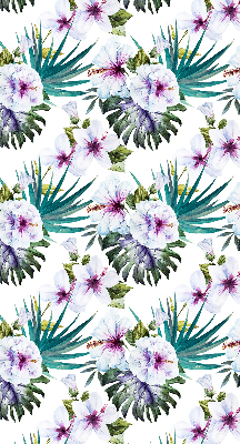 Fabric roller blind Flowers