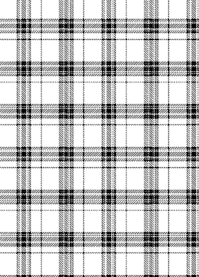 Modern roller blind Gray tartan